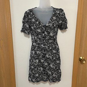 Black and White Spotted Dress